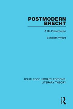 portada Postmodern Brecht (Routledge Library Editions: Literary Theory) (in English)