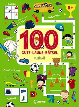 portada 100 Gute-Laune-Rätsel - Fußball: Ab 5 Jahre (en Alemán)