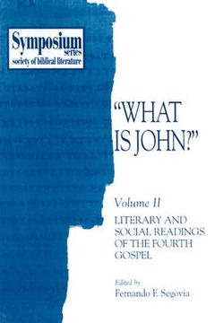 portada what is john?: volume ii, literary and social readings of the fourth gospel (en Inglés)