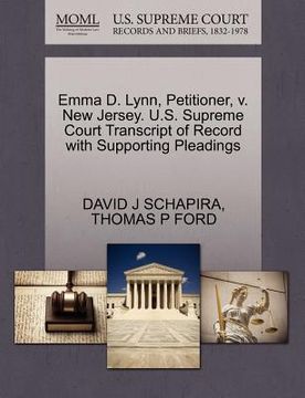 portada emma d. lynn, petitioner, v. new jersey. u.s. supreme court transcript of record with supporting pleadings (in English)