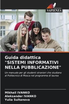 portada Guida didattica "SISTEMI INFORMATIVI NELLA PUBBLICAZIONE" (in Italian)