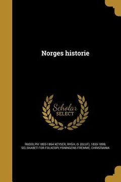 portada Norges historie (en Danés)