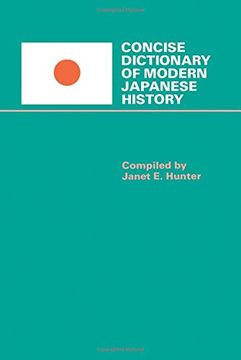 portada Concise Dictionary of Modern Japanese History (en Inglés)