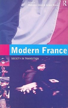 portada modern france: society in transition (en Inglés)