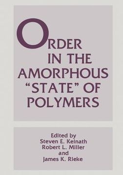 portada Order in the Amorphous "State" of Polymers (en Inglés)