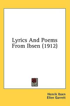 portada lyrics and poems from ibsen (1912)
