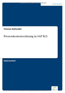portada Prozesskostenrechnung in SAP R/3 (German Edition)