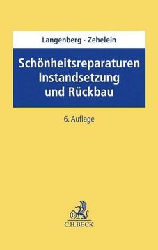 portada Schönheitsreparaturen, Instandsetzung und Rückbau (en Alemán)