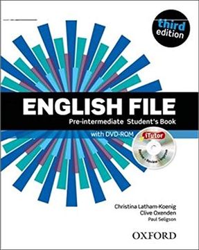 portada English File Third Edition pre Intermediate Student Book (Uk) (en Inglés)