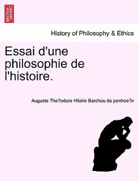 portada Essai d'une philosophie de l'histoire. (in French)