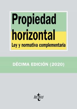 portada Propiedad Horizontal: Ley y Normativa Complementaria