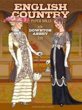 portada English Country Paper Dolls: in the Downton Abbey Style (Dover Paper Dolls) (en Inglés)