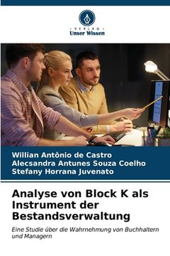 portada Analyse von Block K als Instrument der Bestandsverwaltung (in German)
