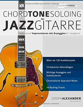 portada Chord Tone Soloing für Jazzgitarre: Deutsche Edition (in German)