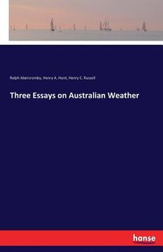 portada Three Essays on Australian Weather