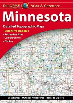 portada Delorme Atlas & Gazetteer: Minnesota (en Inglés)