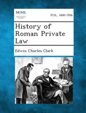 portada History of Roman Private Law (en Inglés)