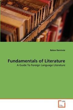 portada fundamentals of literature (en Inglés)