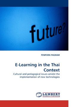 portada E-Learning in the Thai Context: Cultural and pedagogical issues amidst the implementation of new technologies