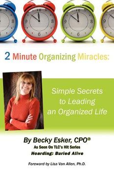 portada 2 minute organizing miracles (en Inglés)