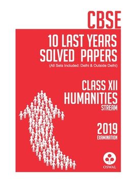 portada 10 Last Years Solved Papers - Humanities (en Inglés)