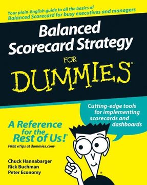 portada Balanced Scorecard Strategy for Dummies (en Inglés)