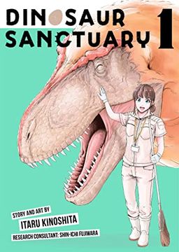 portada Dinosaur Sanctuary Vol. 1 (Dinosaurs Sanctuary) (en Inglés)