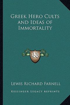 portada greek hero cults and ideas of immortality (in English)