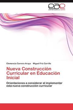 portada nueva construcci n curricular en educaci n inicial (en Inglés)