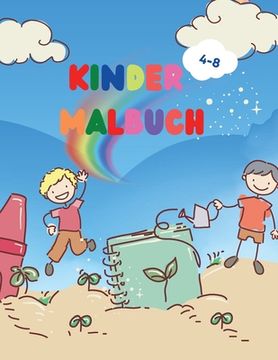 portada Kinder-Malbuch: Erstaunliches Kinder-Malbuch Frühes Lernen und riesiges einfaches Bilder-Malbuch für Kleinkinder Aktivitätsbuch für Mä (en Alemán)
