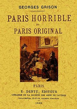 portada Paris Horrible et Paris Original (en Francés)