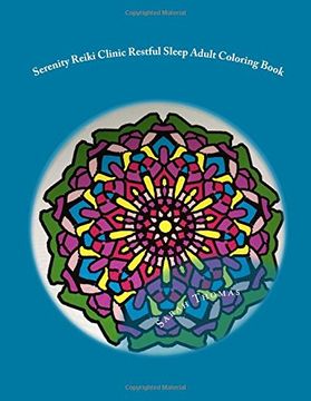 portada Serenity Reiki Clinic *Restful Sleep* Adult Coloring Book: Reiki Infused Mandalas For Restful Sleep: Volume 2 (Adult Coloring Books)