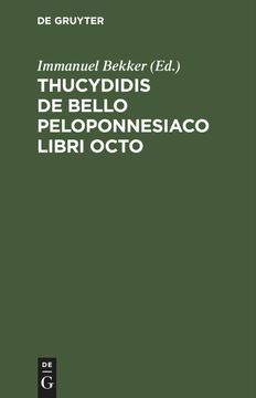 portada Thucydidis de Bello Peloponnesiaco Libri Octo (en Latin)
