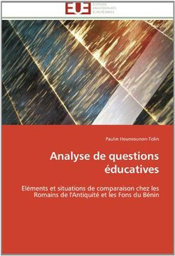 portada Analyse de Questions Educatives