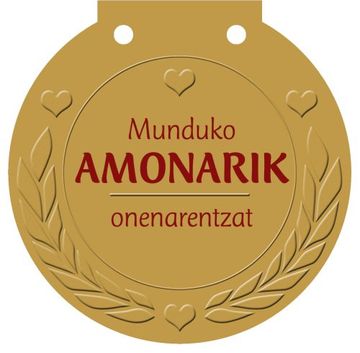 portada Munduko AMONARIK onenarentzat: Zuretzat domina, aparta zarelako! (Euskara - Bruño)