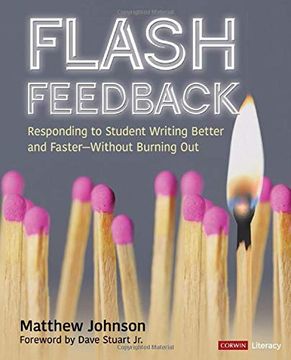 portada Flash Feedback: Responding to Student Writing Better and Faster – Without Burning out (Corwin Literacy) (en Inglés)