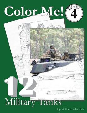 portada Color Me! Military Tanks (en Inglés)