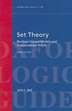 portada set theory: boolean-valued models and independence proofs (in English)