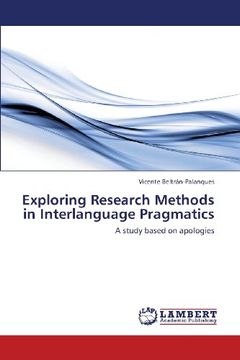 portada Exploring Research Methods in Interlanguage Pragmatics