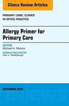 portada Allergy Primer for Primary Care, an Issue of Primary Care: Clinics in Office Practice (Volume 43-3) (The Clinics: Internal Medicine, Volume 43-3)