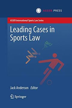 portada Leading Cases in Sports law (Asser International Sports law Series) (en Inglés)