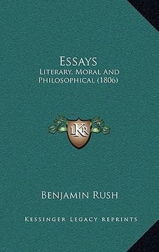 portada essays: literary, moral and philosophical (1806) (en Inglés)