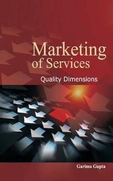 portada marketing of services: quality dimensions (en Inglés)