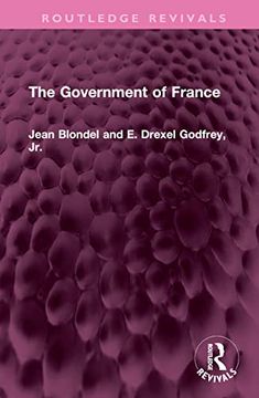 portada The Government of France (Routledge Revivals) (en Inglés)