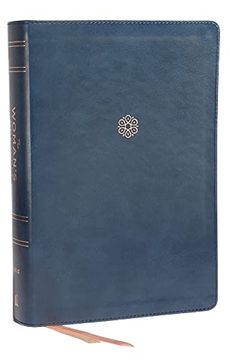 portada The Woman'S Study Bible: New International Version, Leathersoft, Blue, Receiving God'S Truth for Balance, Hope, and Transformation 