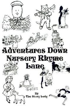 portada adventures down nursery rhyme lane (en Inglés)