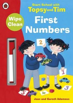 portada start school with topsy and tim: wipe clean first numbers (en Inglés)