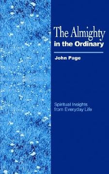 portada the almighty in the ordinary (en Inglés)