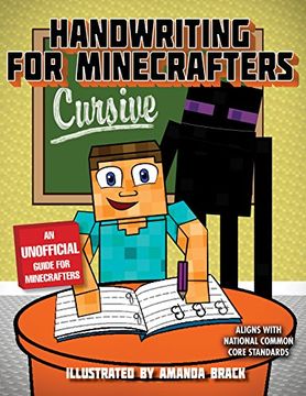 portada Handwriting for Minecrafters: Cursive