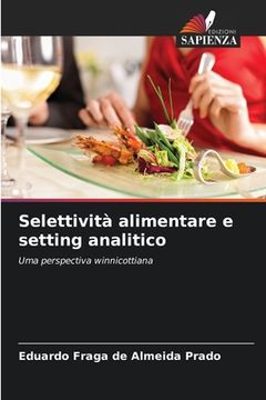 portada Selettività alimentare e setting analitico (in Italian)